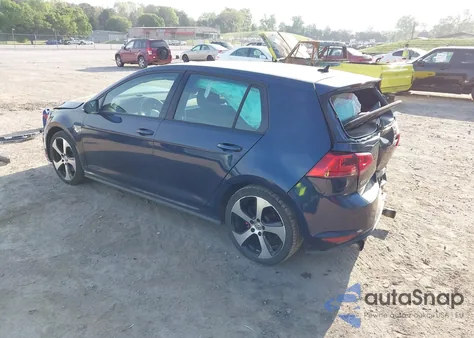 2015 Volkswagen Golf Gti 2.0T S 4-Door from USA, damaged, VIN 3VW4T7AU2FM061792